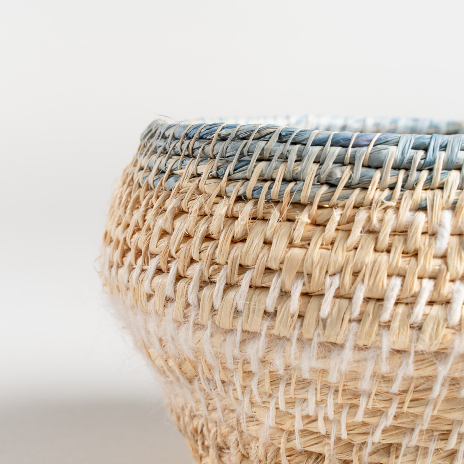 Image of Hand Dyed Woven Vessel