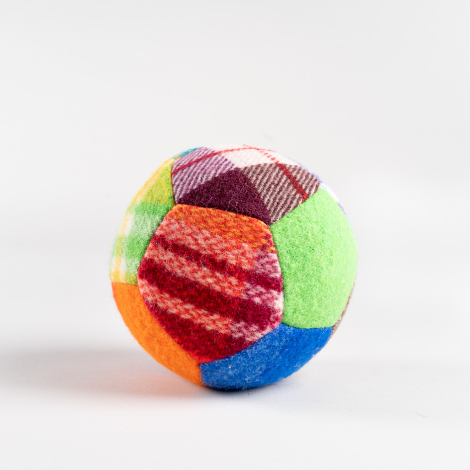 Image of Woollen Patchwork Ball | Small