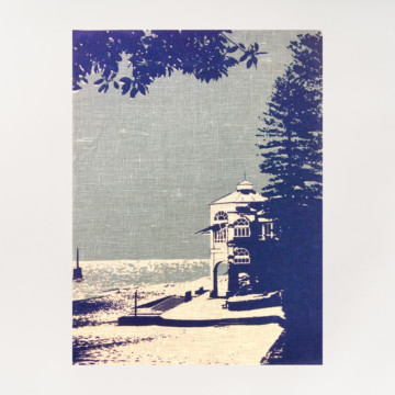 Image for Linen Tea Towel | Cottesloe Beach Looking North