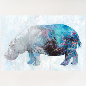 Image for Water Memory ( Hippo) | Archival Print