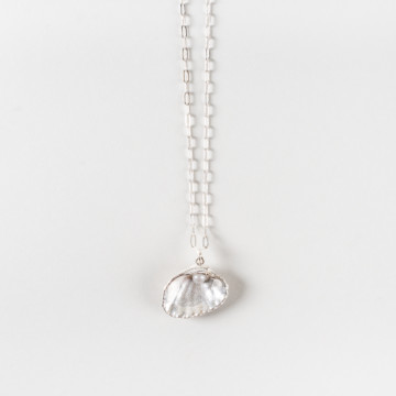 Image for Shell Necklace with White Fresh Water Pearl