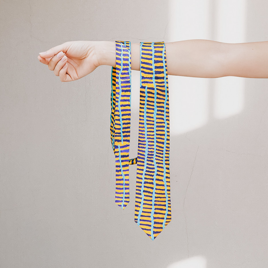 Image of Silk Tie - Wokka Taylor | One of Twelve