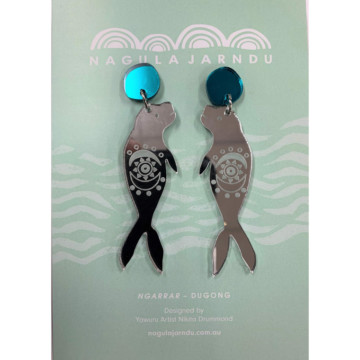 Image for Nganarr (dugong) earrings