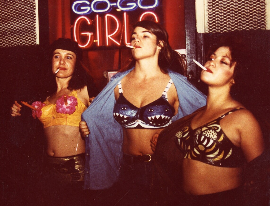 Go Go Girls, New York, 1991. Photography by M.Santo. Image courtesy Tania Ferrier