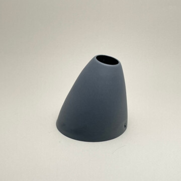 Image for Porcelain Vessel | Medium Lumos Black