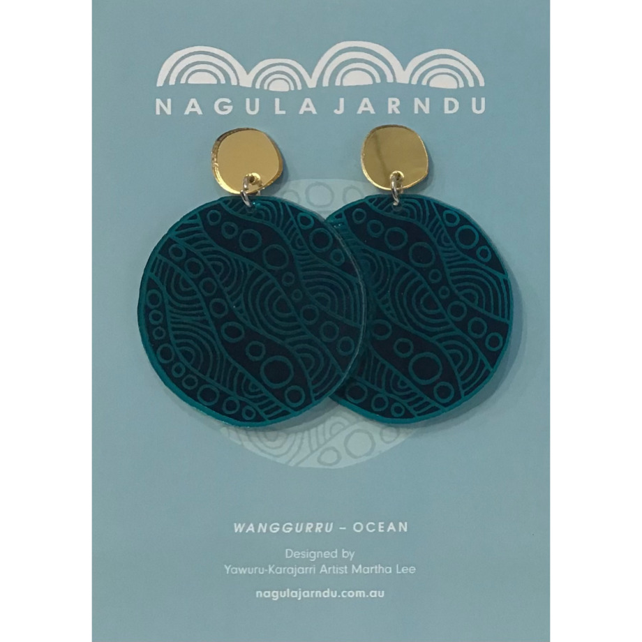 Image of Wanggurru (Ocean) Earrings